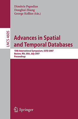 Kartonierter Einband Advances in Spatial and Temporal Databases von 