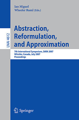E-Book (pdf) Abstraction, Reformulation, and Approximation von 