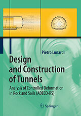 eBook (pdf) Design and Construction of Tunnels de Pietro Lunardi