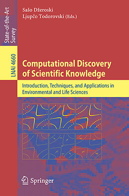 Kartonierter Einband Computational Discovery of Scientific Knowledge von 