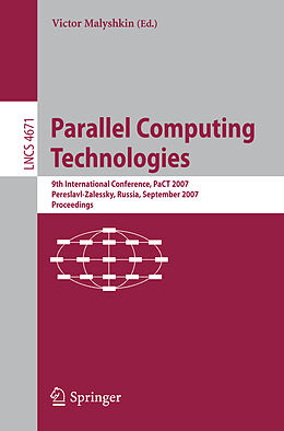 Couverture cartonnée Parallel Computing Technologies de 