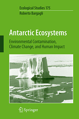 Couverture cartonnée Antarctic Ecosystems de R. Bargagli