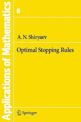 E-Book (pdf) Optimal Stopping Rules von Albert N. Shiryaev