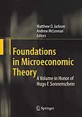 E-Book (pdf) Foundations in Microeconomic Theory von Matthew O. Jackson, Andrew McLennan