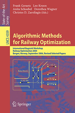 Kartonierter Einband Algorithmic Methods for Railway Optimization von 