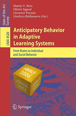 E-Book (pdf) Anticipatory Behavior in Adaptive Learning Systems von 