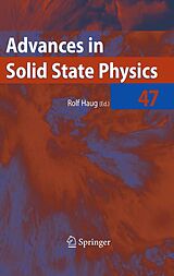 eBook (pdf) Advances in Solid State Physics 47 de Rolf Haug