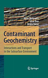 eBook (pdf) Contaminant Geochemistry de Brian Berkowitz, Ishai Dror, Bruno Yaron