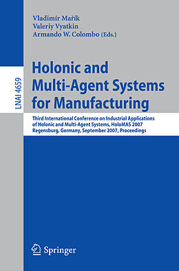 eBook (pdf) Holonic and Multi-Agent Systems for Manufacturing de 