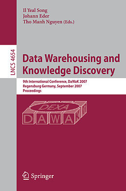 Couverture cartonnée Data Warehousing and Knowledge Discovery de 