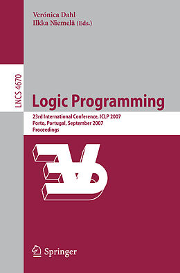 Couverture cartonnée Logic Programming de 
