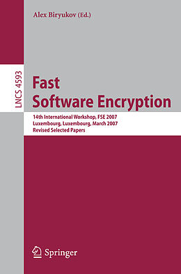 E-Book (pdf) Fast Software Encryption von 