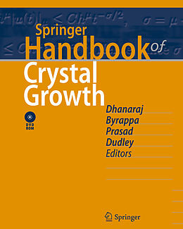 eBook (pdf) Springer Handbook of Crystal Growth de Govindhan Dhanaraj, Kullaiah Byrappa, Vishwanath Prasad