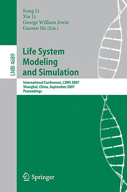 Kartonierter Einband Life System Modeling and Simulation von 