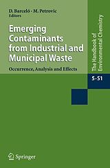 eBook (pdf) Emerging Contaminants from Industrial and Municipal Waste de 