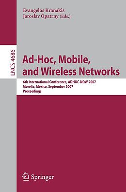 E-Book (pdf) Ad-Hoc, Mobile, and Wireless Networks von 