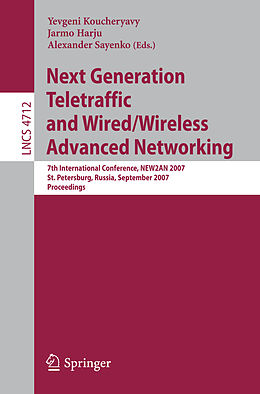 Kartonierter Einband Next Generation Teletraffic and Wired/Wireless Advanced Networking von 