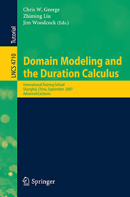 Kartonierter Einband Domain Modeling and the Duration Calculus von 