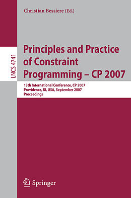 E-Book (pdf) Principles and Practice of Constraint Programming - CP 2007 von 