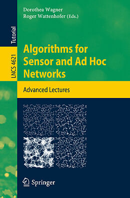 Couverture cartonnée Algorithms for Sensor and Ad Hoc Networks de 