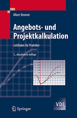 E-Book (pdf) Angebots- und Projektkalkulation von Albert Bronner