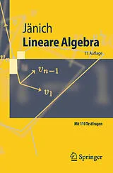 Kartonierter Einband Lineare Algebra von Klaus Jänich