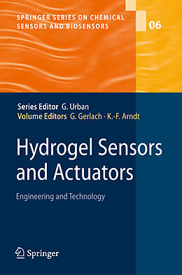 Livre Relié Hydrogel Sensors and Actuators de 