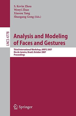 E-Book (pdf) Analysis and Modeling of Faces and Gestures von 