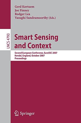 E-Book (pdf) Smart Sensing and Context von 