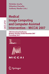 Couverture cartonnée Medical Image Computing and Computer-Assisted Intervention   MICCAI 2007 de 