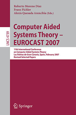 Kartonierter Einband Computer Aided Systems Theory - EUROCAST 2007, 2 Vols. von 