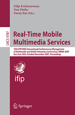 Kartonierter Einband Real-Time Mobile Multimedia Services von 