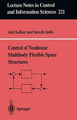 Kartonierter Einband Control of Nonlinear Multibody Flexible Space Structures von Suresh M. Joshi, Atul G. Kelkar