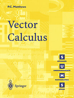 Couverture cartonnée Vector Calculus de Paul C. Matthews