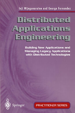 Couverture cartonnée Distributed Applications Engineering de George Fernandez, Inji Wijegunaratne