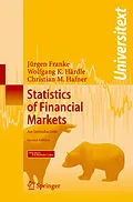 E-Book (pdf) Statistics of Financial Markets von Jürgen Franke, Wolfgang Karl Härdle, Christian Matthias Hafner