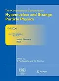 E-Book (pdf) Proceedings of The IX International Conference on Hypernuclear and Strange Particle Physics von Josef Pochodzalla, Thomas Walcher