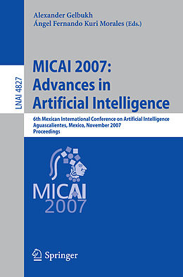 Kartonierter Einband MICAI 2007: Advances in Artificial Intelligence von 