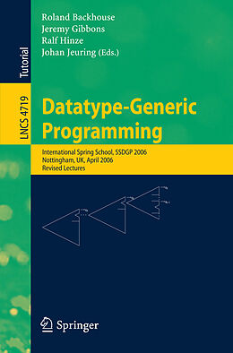 Kartonierter Einband Datatype-Generic Programming von 