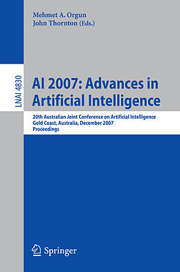 Kartonierter Einband AI 2007: Advances in Artificial Intelligence von 