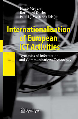 Livre Relié Internationalisation of European ICT Activities de 