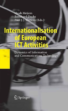 eBook (pdf) Internationalisation of European ICT Activities de Huub Meijers, Bernhard Dachs, Paul J. J Welfens