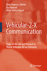 eBook (pdf) Vehicular-2-X Communication de Radu Popescu-Zeletin, Ilja Radusch, Mihai Adrian Rigani