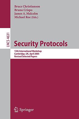 eBook (pdf) Security Protocols de 