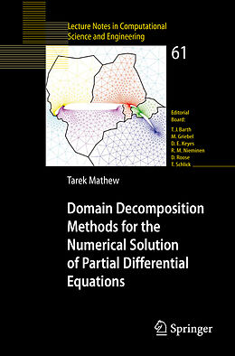 Kartonierter Einband Domain Decomposition Methods for the Numerical Solution of Partial Differential Equations von Tarek Mathew