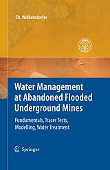 eBook (pdf) Water Management at Abandoned Flooded Underground Mines de Christian Wolkersdorfer