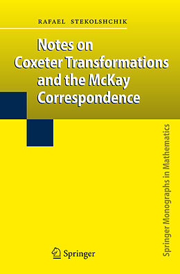 Fester Einband Notes on Coxeter Transformations and the McKay Correspondence von Rafael Stekolshchik