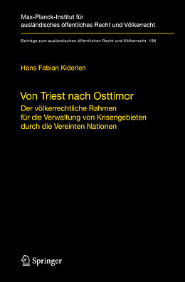Fester Einband Von Triest nach Osttimor von Hans Fabian Kiderlen