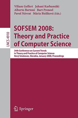 E-Book (pdf) SOFSEM 2008: Theory and Practice of Computer Science von 