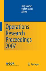 eBook (pdf) Operations Research Proceedings 2007 de Jörg Kalcsics, Stefan Nickel